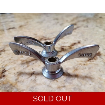 Huret Luxe Bronze Wing Nuts 5/16in Pair - NOS